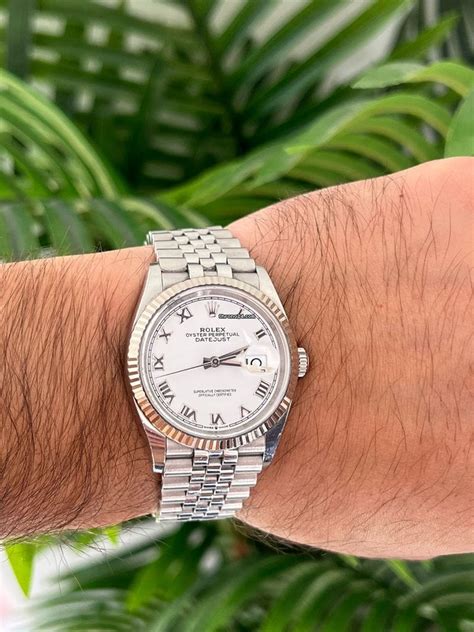 rolex 126234 white|rolex datejust 36 126234.